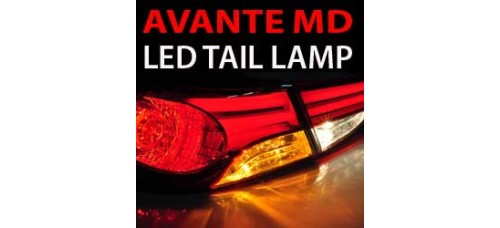MOBIS REAR COMBINATION LED TAIL LAMP SET FOR HYUNDAI AVANTE MD / ELANTRA 2013 -15 MNR
